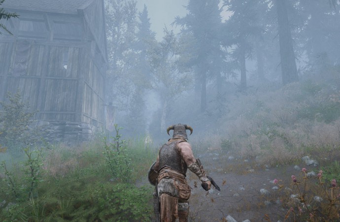 Skyrim покоряет новые высоты в текстурах